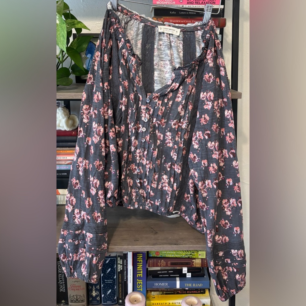 Lucky Brand Floral Blouse
